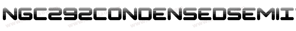 Ngc292CondensedSemiItalic-1GnAZ字体转换