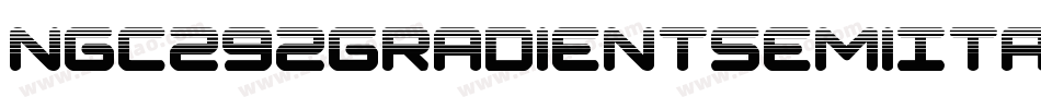 Ngc292GradientSemiItalic-mLZeG字体转换