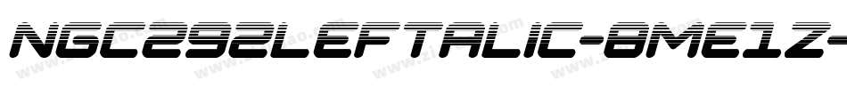 Ngc292Leftalic-8Me1z字体转换