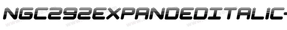 Ngc292ExpandedItalic-vmvlO字体转换