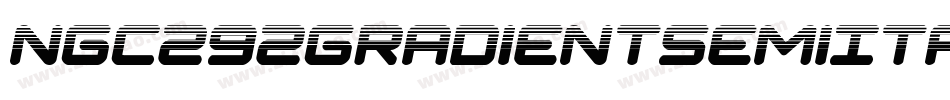 Ngc292GradientSemiItalic-mLZeG字体转换