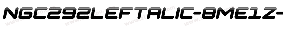 Ngc292Leftalic-8Me1z字体转换