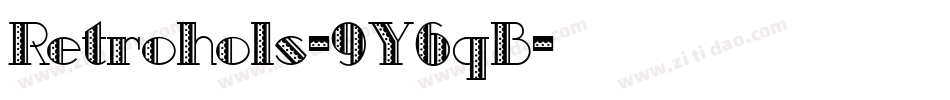 Retrohols-9Y6qB字体转换