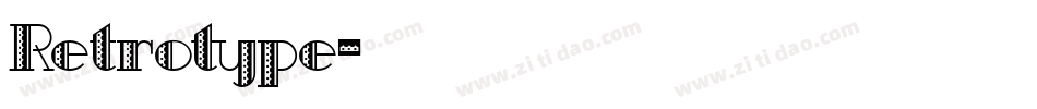 Retrotype字体转换
