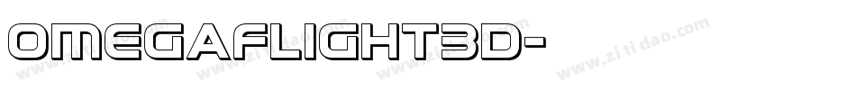 omegaflight3d字体转换