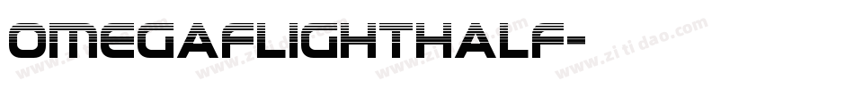 omegaflighthalf字体转换