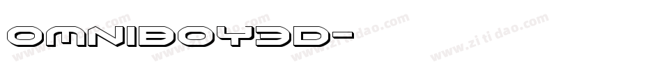 omniboy3d字体转换