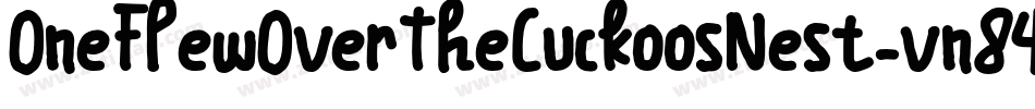 OneFlewOverTheCuckoosNest-vn84字体转换