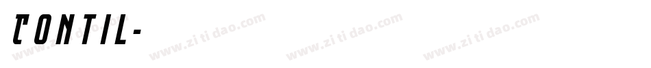 Tontil字体转换