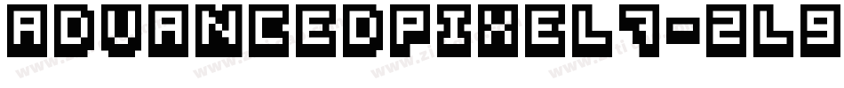 AdvancedPixel7-2L9W字体转换