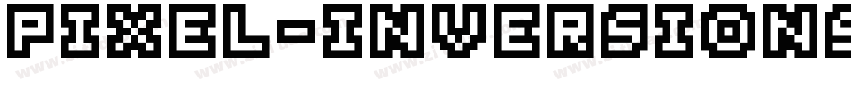 pixel-inversions字体转换
