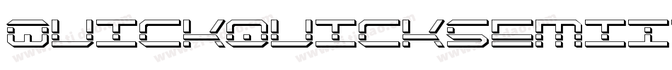 QuickquickSemiItalic-346p字体转换