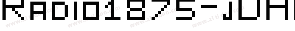 Radio1875-jDAO字体转换