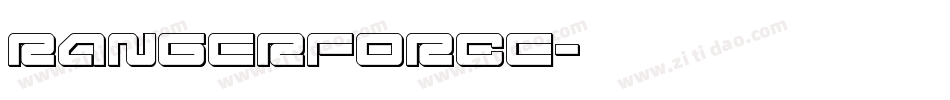 rangerforce字体转换