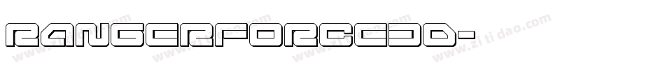 rangerforce3d字体转换