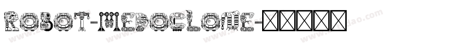 robot-medoclone字体转换