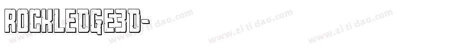 rockledge3d字体转换