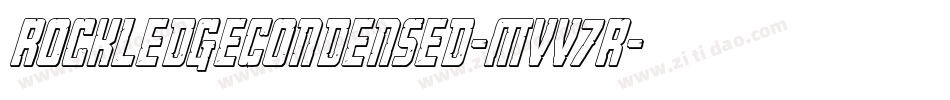 RockledgeCondensed-MVV7r字体转换