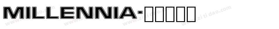Millennia字体转换