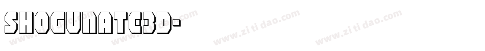shogunate3d字体转换