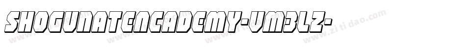 ShogunateAcademy-vm3lZ字体转换