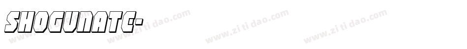 shogunate字体转换