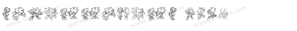 SonicComics-LzVg字体转换