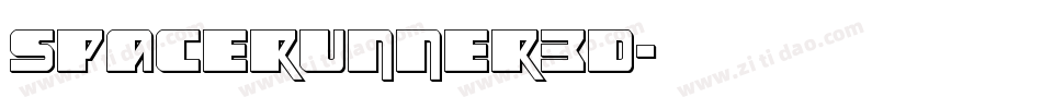 spacerunner3d字体转换