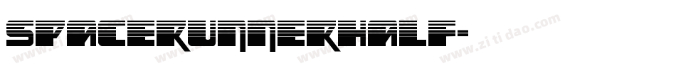 spacerunnerhalf字体转换