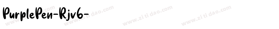PurplePen-Rjv6字体转换