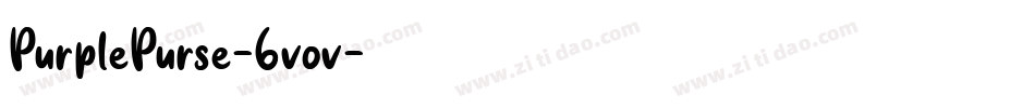 PurplePurse-6vov字体转换