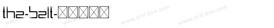 the-belt字体转换