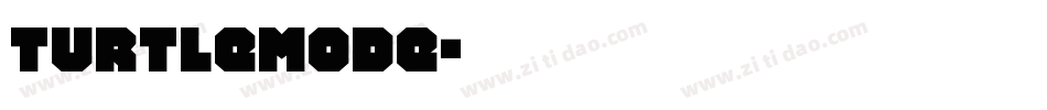 turtlemode字体转换