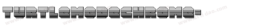 turtlemodechrome字体转换