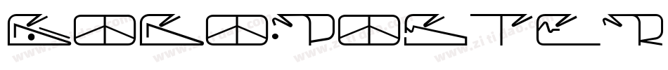 GogoPoster2020Italic-VGEAZ字体转换