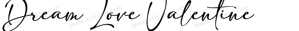 Dream-Love-Valentine字体转换