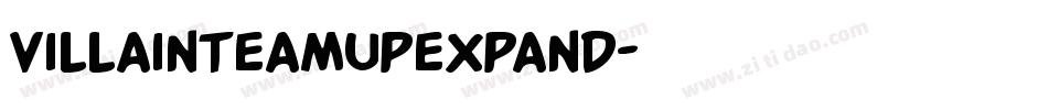 villainteamupexpand字体转换