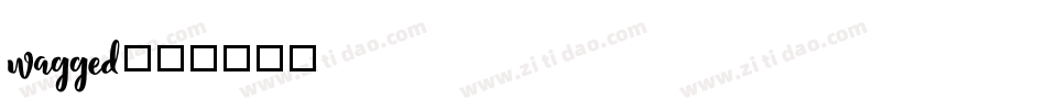 wagged字体转换