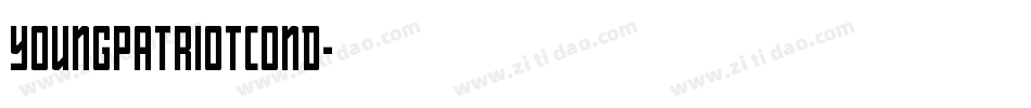 youngpatriotcond字体转换