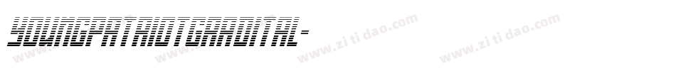 youngpatriotgradital字体转换
