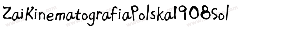 ZaiKinematografiaPolska1908Solid-p7gva字体转换