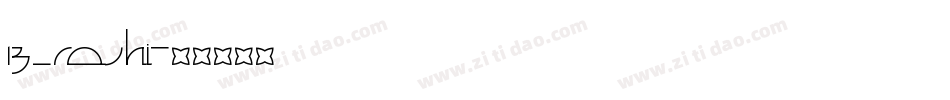 13_Roshi字体转换