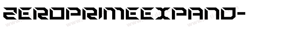 zeroprimeexpand字体转换