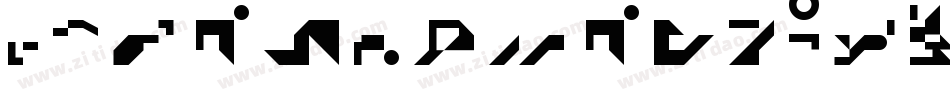 PicaHoleAbs-5za字体转换