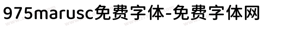 975marusc免费字体字体转换