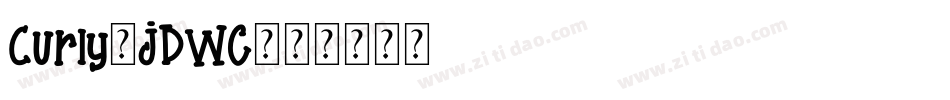 Curly-jDWG字体转换