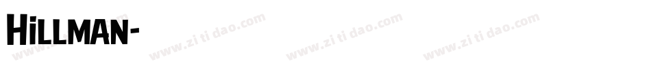 Hillman字体转换