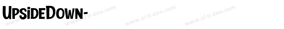UpsideDown字体转换