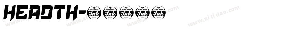HEADTH字体转换
