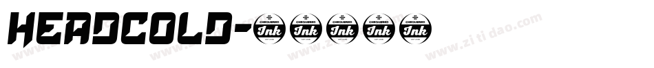 Headcold字体转换